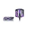 DEMOLITION / TROOPER PLASTIC PEDAL -BLACK/PURPLE MIX- BMX �ڥ���